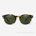 Rounded Square Acetate Men's Sunglasses